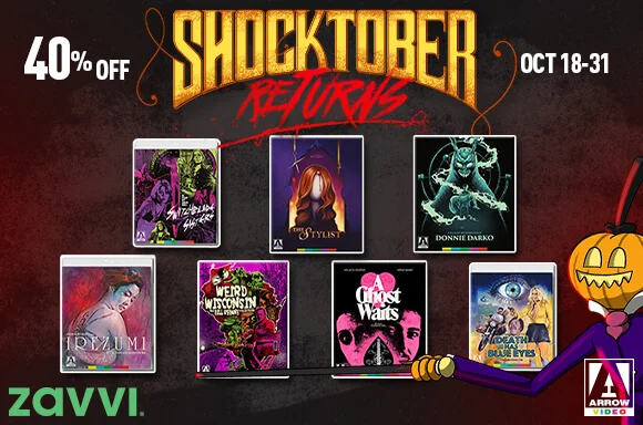 40% DE RÉDUCTION SUR LES TITRES ARROW VIDEO