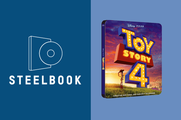 LOT STEELBOOK TOY STORY 4