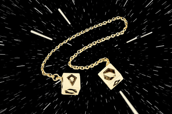 RÉPLIQUE DES DÉS HAN SOLO