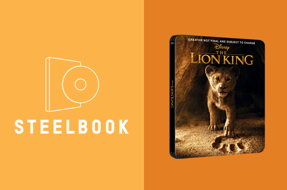 LOT STEELBOOK LE ROI LION (LIVE)