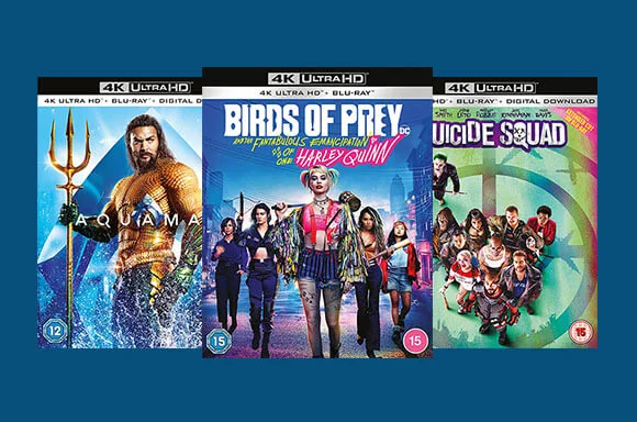 4K, BLU-RAY & DVD DC