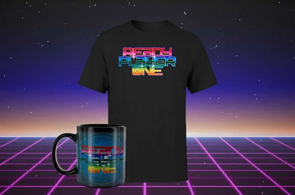 T-SHIRT & TASSE READY PLAYER ONE