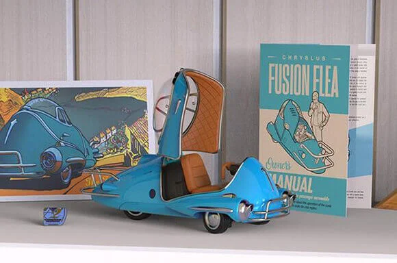 RÉPLIQUE FALLOUT FUSION FLEA ÉCHELLE 1:18