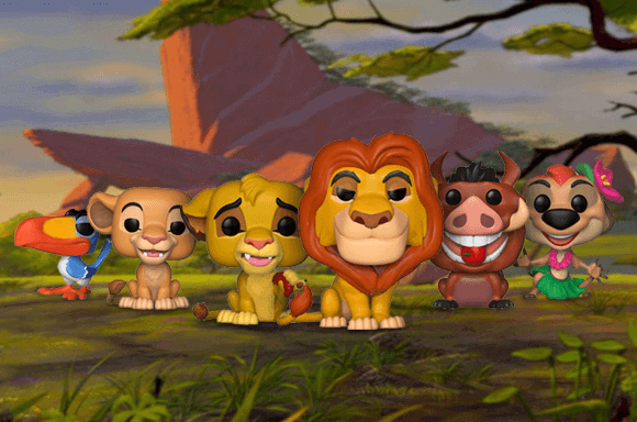 FIGURINES POP! VINYL - LE ROI LION