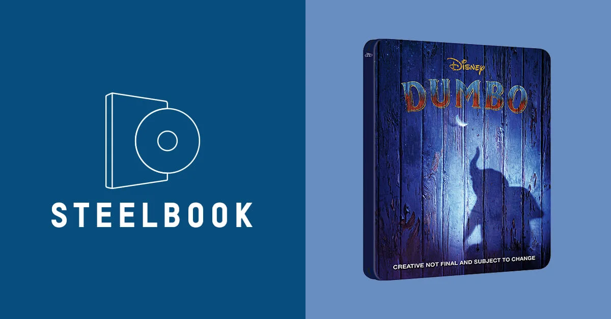 STEELBOOK EXCLUSIF LIMITÉ DUMBO 4K UHD