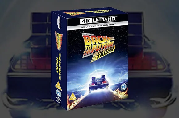 20% de réduction sur la Trilogie 4K Ultra HD Retour vers le Futur