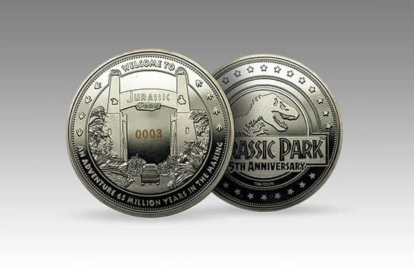 PIÈCE DE COLLECTION JURASSIC PARK