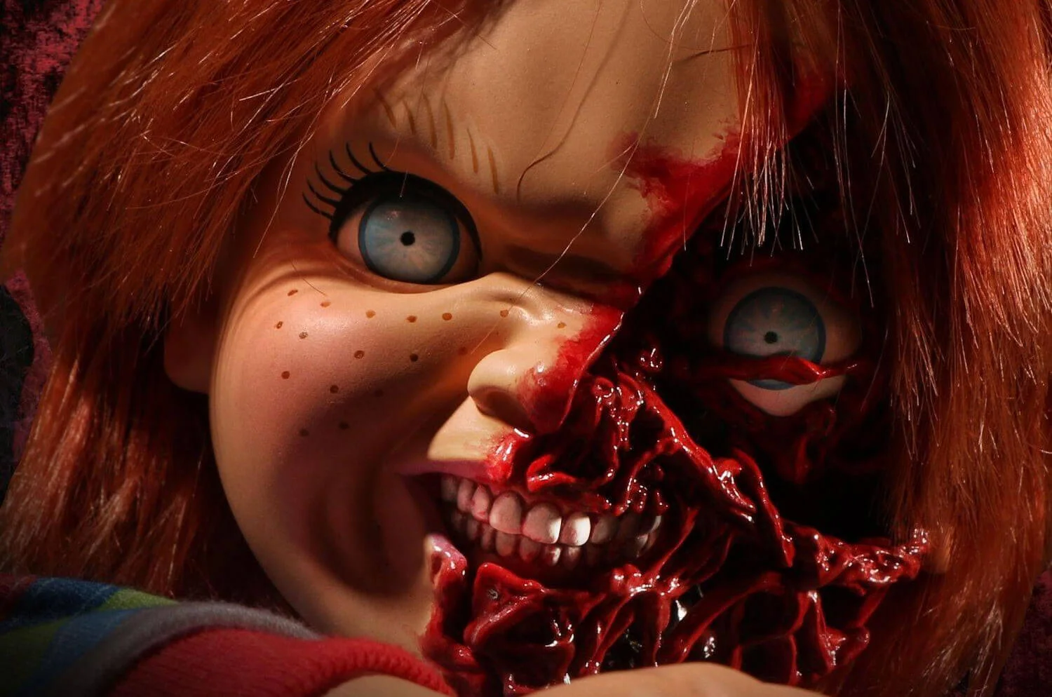 MEZCO PIZZA FACE CHUCKY