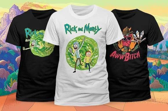 VÊTEMENTS RICK ET MORTY