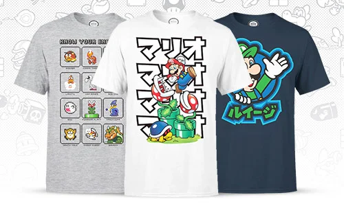 T-SHIRTS NINTENDO
