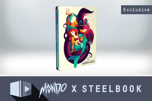 STEELBOOK DISNEY<BR> LA PETITE SIRÈNE
