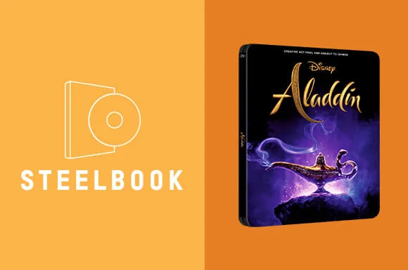 STEELBOOKS ALADDIN 3D & 4K ULTRA HD