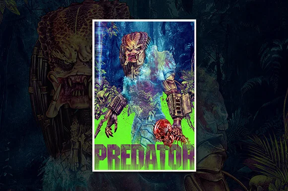 IMPRESSION PREDATOR FINE ART GICLÉE