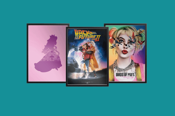 50% DE RÉDUCTION SUR LES AFFICHES