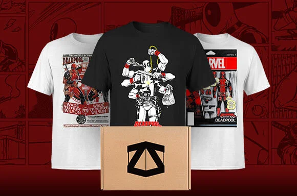 2 T-SHIRTS MARVEL POUR 28€ + ZBOX GRATUITE