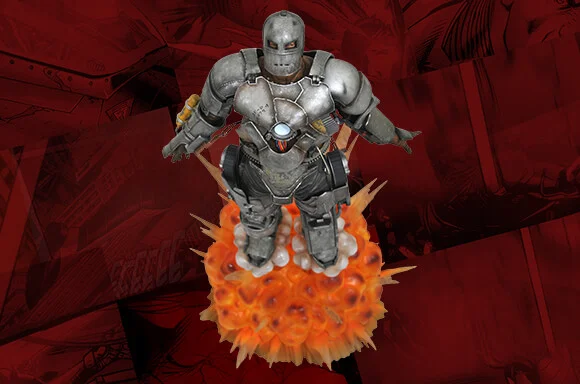 STATUETTE IRON MAN MARVEL MILESTONES