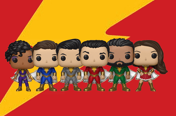 FIGURINES POP! SHAZAM - 3 POUR 34,99€