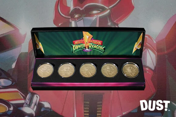 POWER RANGERS <BR>SET DE PIÈCES ÉDITION LIMITÉE